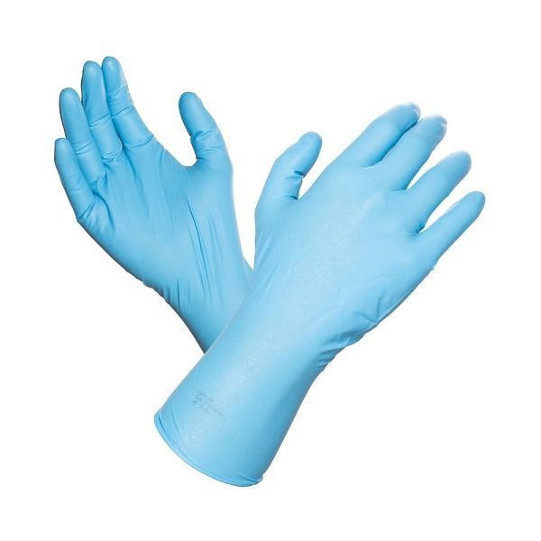 WERO Einmalhandschuh Nitril Premium, Größe S in blau, VE: 50 Stück, 20465140