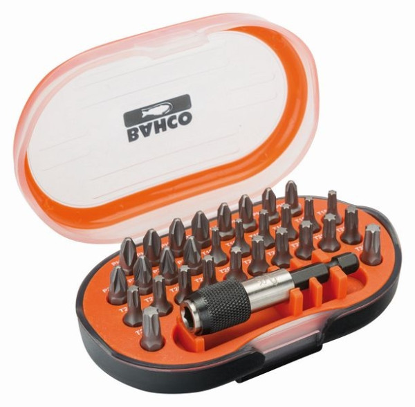 Bahco Bit-Satz, 31-teilig, PH, PZ, Torx, 59S/31-2, 7314150191468