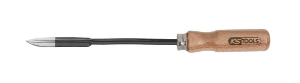 KS Tools Dreikant-Löffelschaber, 265mm, 150.3249, 4042146765203