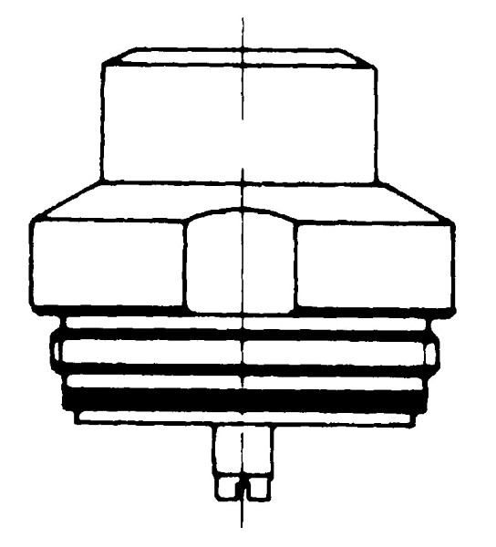 Benkiser Druckknopfgarnitur komplett für Modell 890, Spülmenge 6 L, 0835111