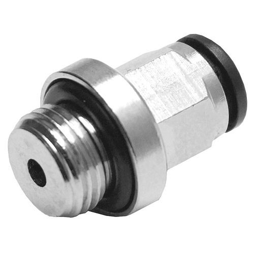 AEROTEC Gerader Anschluss mit Außengewinde 1/8 Zoll, Zylindrisch, mit O-Ring, 4 mm, 20.2001.02-PS