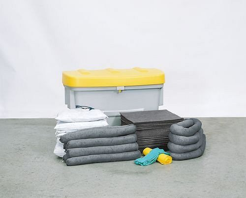 DENSORB Notfall-Set, Sicherheitsbox SF 200, Ausführung "Universal", Aufnahmekapazität 211 Liter, 157344