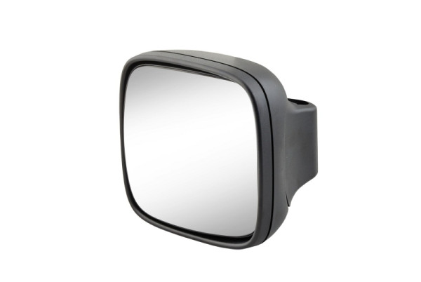 HELLA Weitwinkelspiegel, 24V, verstellbar, elektrisch, ECE, Kunststoffgehäuse, schwarz, Breite: 195mm, Höhe: 189mm, beidseitig, 8SB 501 359-532