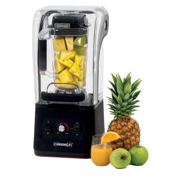 Casselin Blender mit schalldämmender 2,5L, Weicher ABS-Boden, CBC25