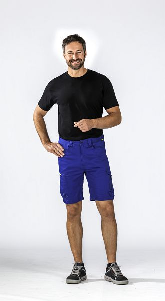 Planam Stretchline Shorts, kornblumenblau, Größe XS, 6643040