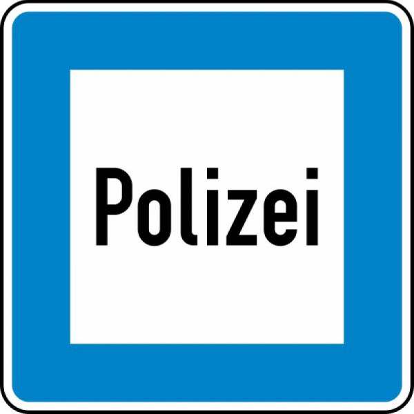 Stein HGS Polizei Nr. 363, 600x600mm /RA1/Flachform 3mm, 363-113