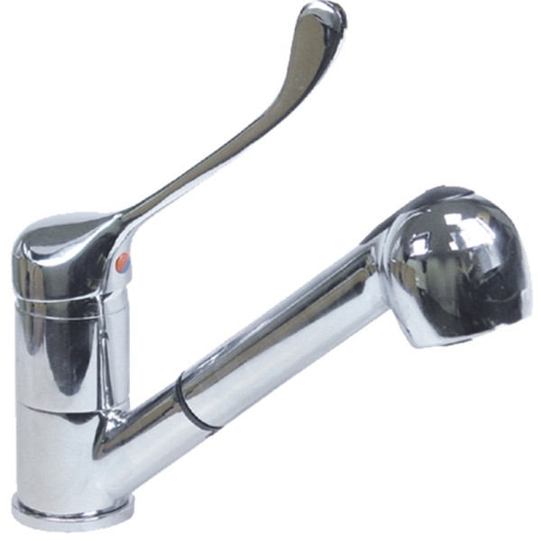 OEM Einhebeleinlochmischbatterie mit ausziehbarer Handbrause, Anschluss 1/2, GDZ0006/G