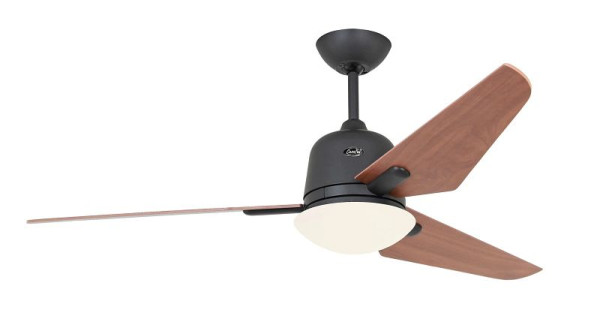 CasaFan Deckenventilator Eco Aviatos 132 Lack basaltgrau-Kirschbaum, 513255