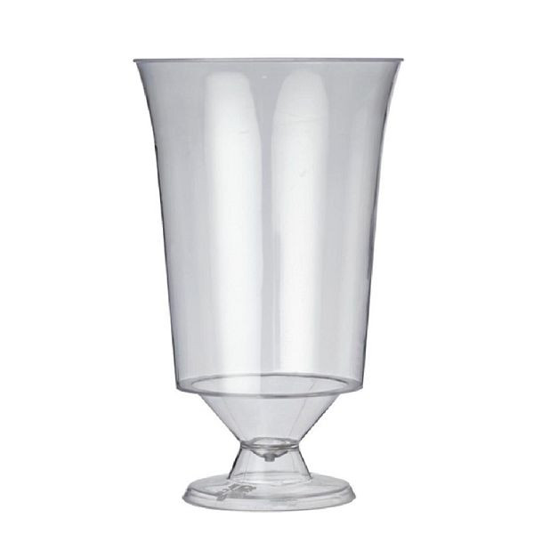 eGreen Einweg-Weingläser 175 ml, VE: 10 Stück, starkes, aber flexibles Polypropylen, T644