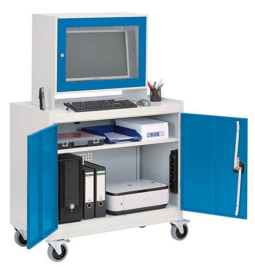 Bedrunka+Hirth Computerwagen 110-2, 1000 x 500 x 1575 mm, 04.180.C04