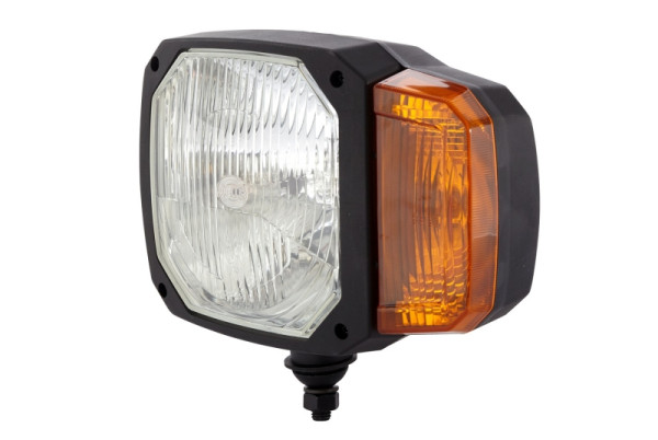 HELLA Halogen-Hauptscheinwerfer, C310, 12V, gelb, Stecker: DEUTSCH Stecker, links, 1EA 328 450-511