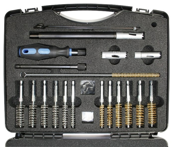 Kunzer Fräswerkzeug, 24-teilig im Kunststoffkoffer, 7FWS24