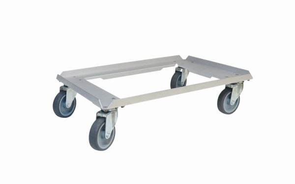 Schneider Fahrgestell, Transporttrolley aus Aluminium für Boxen 400 x 600 mm, 202085