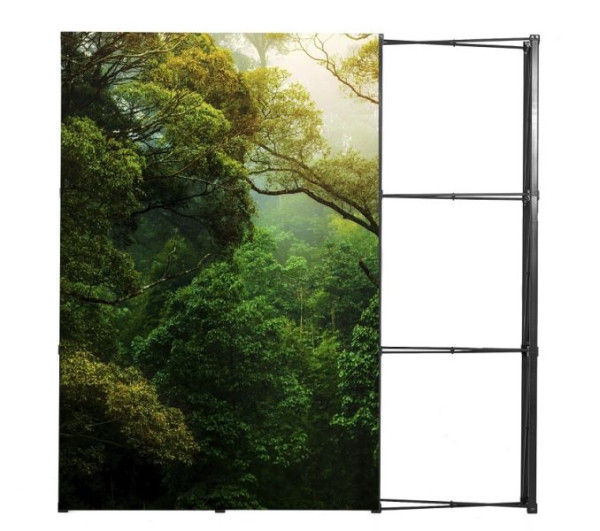 Showdown Displays Pop-Up Magnetisch 3x3 Straight Soft Trolley, PUM33S-ST