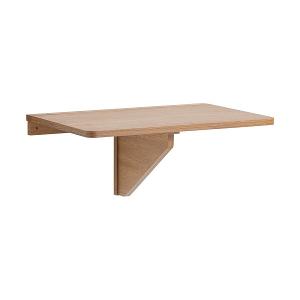 SoBuy Klapptisch für die Wand Dunkelbraun 60x40x26 cm, Funktional, FWT03-PF