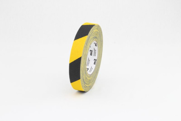 m2 Antirutschbelag Verformbar schwarz/gelb Rolle 25mmx18,3m, M2WR025183
