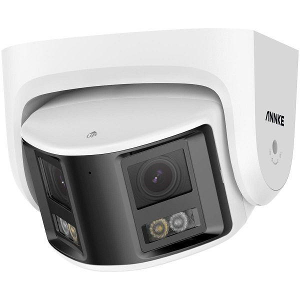 ANNKE I91DX $K Ultra HD IP PoE Überwachungskamera mit zwei Objektiven, 180° Panoramablick, Nachtsicht in Farbe, an91dx