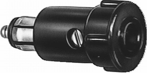 HELLA Stecker, 1-polig, Stecker: Schraubkontakt, Kunststoff, schwarz, DIN/ISO: 4165, 8JA 001 915-001