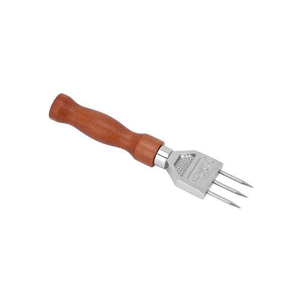 Stalgast Bar Eispickel, 3 Dornen, Edelstahl und Holz, Länge 176 mm, BE0311176