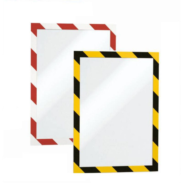 Stein HGS Magnetrahmen -Duraframe-, selbstklebend, gelb/schwarz, VE: 2 Stück, di4130