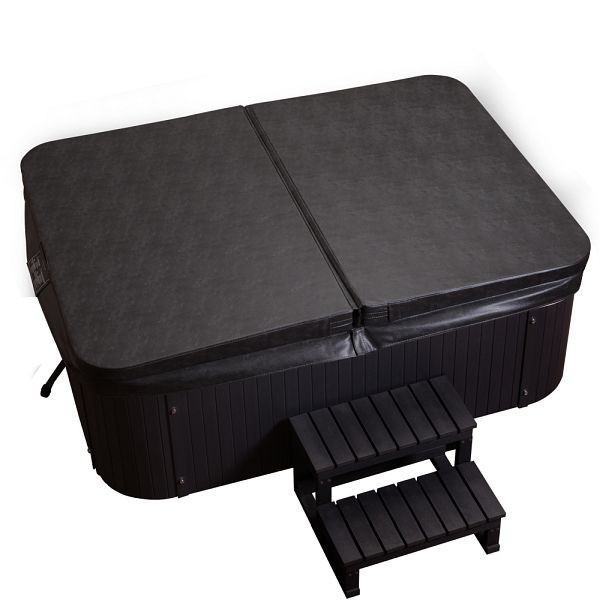 TroniTechnik Outdoor Whirlpool White, 2,2 kW Pumpe, 3kW Heizung, 190 x 135 x 77 cm, Heizung, 41 Massagedüsen, 16 Lichtquellen, Spa, 2 Personen, 2924