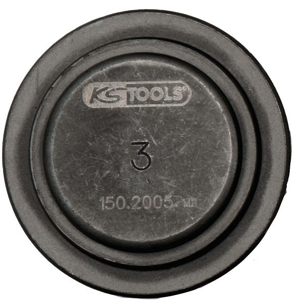 KS Tools Bremskolben-Werkzeug Adapter Nr.3, Durchmesser 54mm, 150.2005