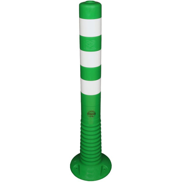 Stein HGS Flexipfosten, nachgiebig, inkl. Befestigungsmaterial, grün, Höhe 750 mm, 65919.0010