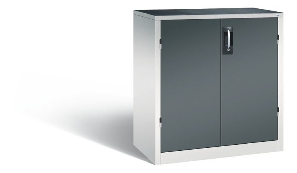 C+P Werkzeugschrank Acurado, H1000xB930xT500mm, Farbe: Lichtgrau / Anthrazitgrau, Muldengriff, 8821-5035 S10084