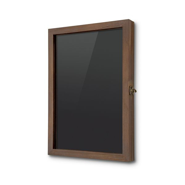 Showdown Displays Schaukasten Holz A3, braun, 297 x 420 mm, SCWA3