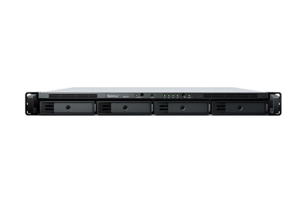 Synology Network Attached Storage, 4-Bay, 19" 1RU, 2GB RAM, redundantes Netzteil, RS822RP+