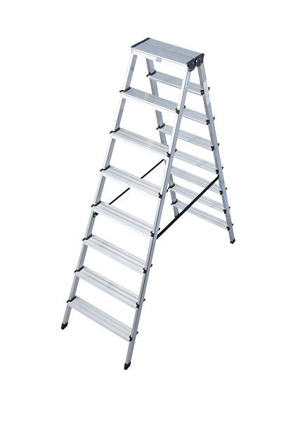 Krause Dopplo Doppelleiter 2x8 Stufen, 120373, 4009199120373