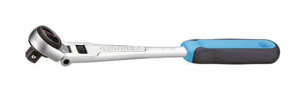 GEDORE Gelenk-Umschaltknarre 1/2", 282 mm, verchromt, 6144320