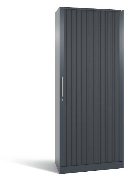 C+P Rollladenschrank Asisto, H1980xB800xT435mm, Farbe: Anthrazit / Schwarzgrau, Bügelgriff, 5 OH, 143003-000 S10079
