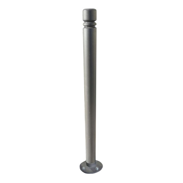 Stein HGS Stilpoller -Trend-, RAL 8017 schokoladenbraun, Stahlrohr Ø 76 mm, Montage: zum Aufdübeln, 23021