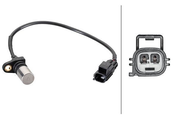 HELLA Impulsgeber, Kurbelwelle, 2-polig, Kabel: 300mm, 6PU 013 122-841