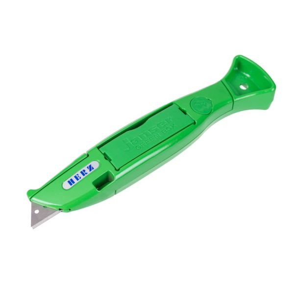 Herz Green Knife im Kunststoff-Futteral mit 20 Trapezklingen, 5201200