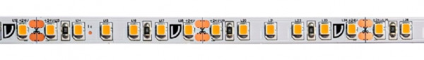 rutec Projekt VARDAflex Superior Plus - 5 - Meter - Rolle Flex. LED - Strip, 24V, 9,6W/ m, Innen, 2700K CRI98, PGI147