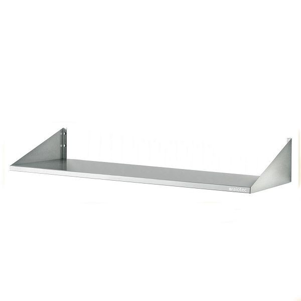 Vaiotec EASYLINE Wandbord 200 / 1 Etage, aus hochwertigem Edelstahl, 140x20x4 cm, 10220