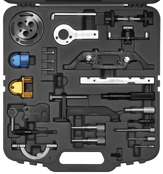 SW-Stahl Motor Einstellwerkzeugsatz, Opel, z.B. für Arretierung des Schwungrades, 26053L