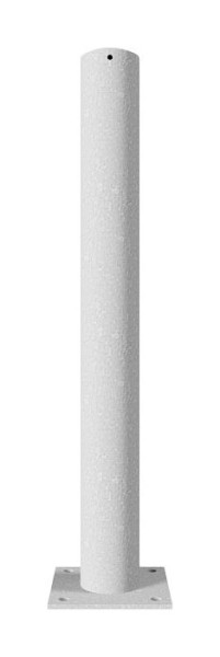 Schake Absperrpfosten Typ 491P ortsfest, Ø 102mm, zum Aufdübeln, feuerverzinkt, mit 1 Öse, 491P+1