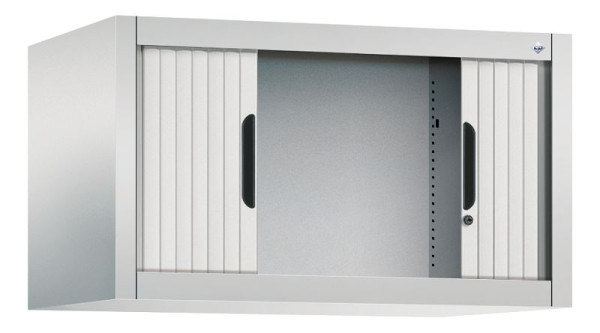 C+P Rollladenschrank Omnispace, H450xB800xT420mm, Farbe: Lichtgrau, Griffmulde, 3261-00 S10020