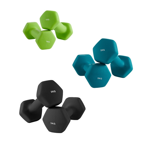 SONGMICS Hantel Set, Grau, SYL612G02, 0194343032429