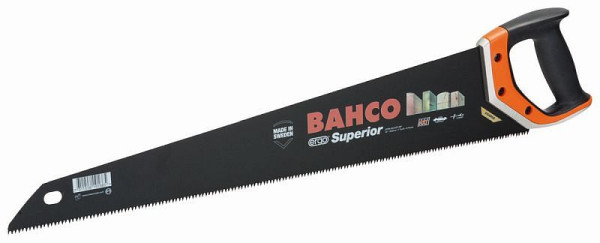 Bahco Superior Fuchsschwanz, 600 mm, XT 7/8 Zähne pro Zoll, für grobes + dickes Holz, 2700-24-XT7-HP