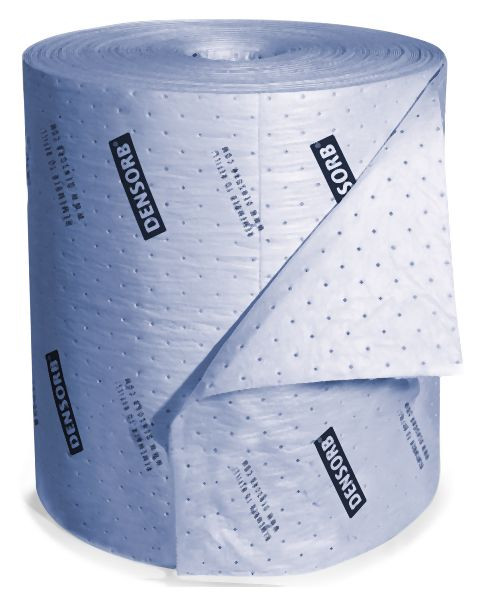 DENSORB Ölbindemittel Vlies Rollen, Premium Triple, light, 3-lagig, 50 cm x 90 m, VE: 2 Stück, 330483