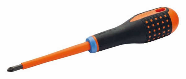 Bahco Schraubendreher, Ergo™, isoliert, Schlitz 6 mm/PZ 2, 222 mm, BE-8720S