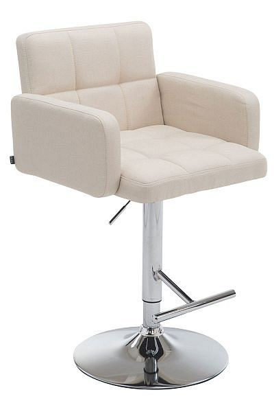 CLP Barhocker Los Angeles Stoff C, creme, 101805304