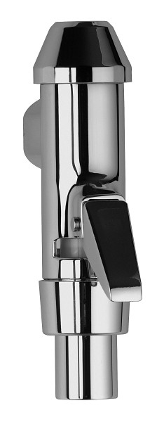 Benkiser WC Hebel-Druckspüler (DN15) 1/2 Zoll Anschlussgewinde, Fließdruck ab 1,2 bar, Zeitregulierung 1 - 8 Sek, Mengenregulierung 2 - 7 Liter, 8281204