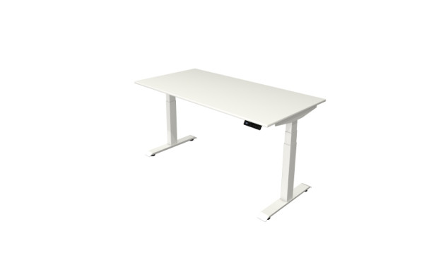 Kerkmann Steh-/Sitztisch Move 4 neu 160 x 80 cm Gestell weiß, Tischplatte weiß, 10090610