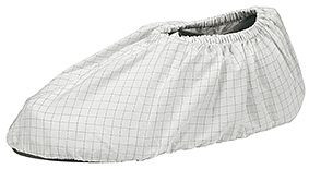 ABEBA ESD-Berufsschuhe Reinraum Reinraum Überziehschuh weiß ESD, Fußeinstieg mit Gummizug, Obermaterial integrity 1750 antibakteriell, 3900-2