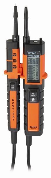 Bahco 1000 V Spannungsprüfer mit LCD Anzeige, BMVAT1000